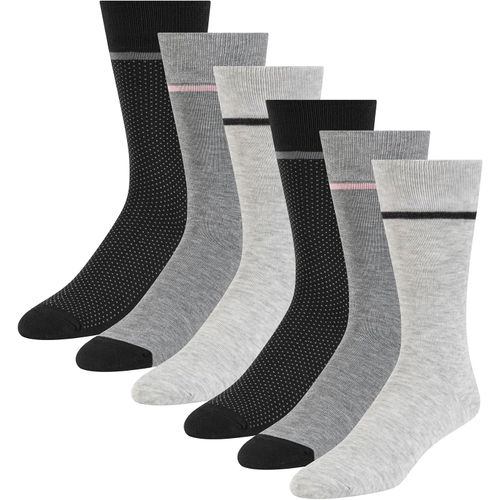 Paquete de 6 calcetines de vestir para hombre