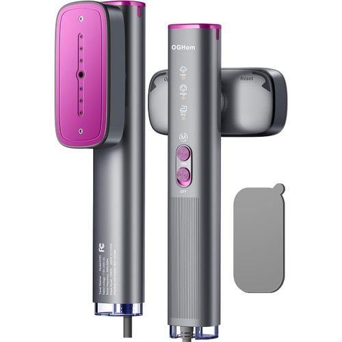 OGHom Vaporizador de ropa, dispositivo 2 en 1 vaporizador y plancha de viaje