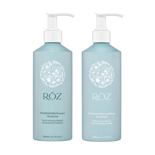 RŌZ Juego de champú y acondicionador hidratante sin sulfato, 10.1 oz cada