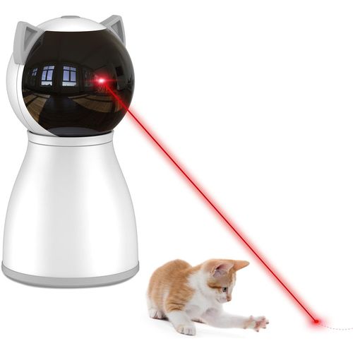Juguete interactivo de luz laser para gatos