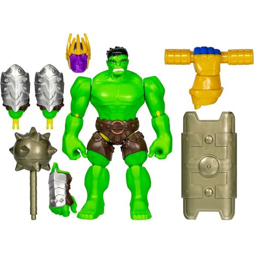 Figura de acción y accesorios de Hulk Custom Avengers Deluxe Mix-and-Match