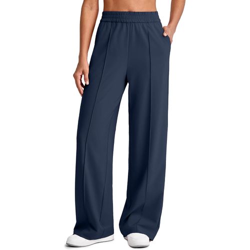 Pantalones deportivos Chillwhisp, ligeros, holgados, pierna ancha, para mujer