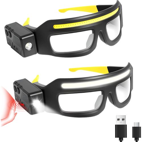 Gafas ajustables para faros delanteros con sensor de movimiento