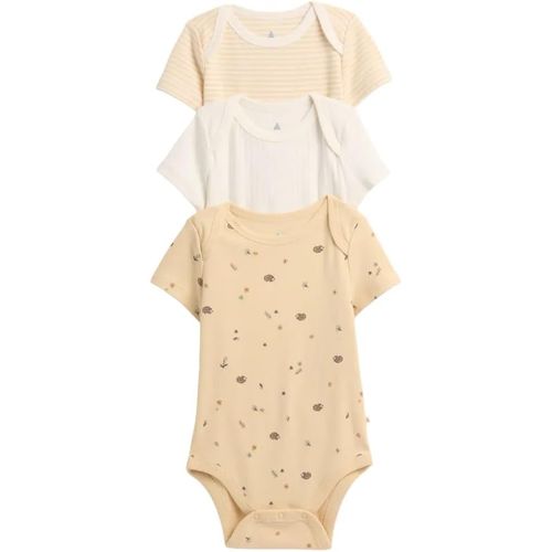 GAP Body de manga corta para bebé niña (3 unidades)