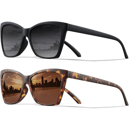 Gafas de sol polarizadas ojo de gato para mujer