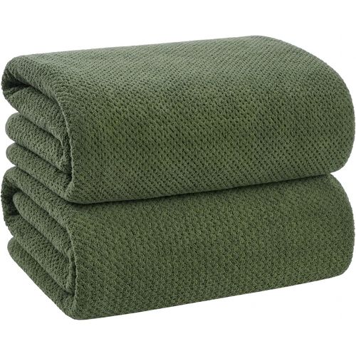 Toallas de baño extragrandes de 40 x 80 pulgadas, suaves, absorbentes, de secado rápido