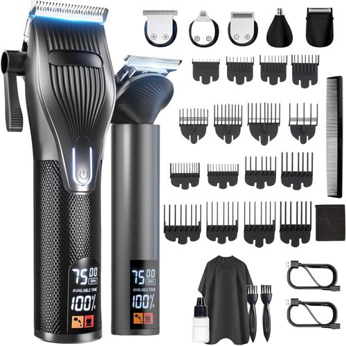 Cortadoras de cabello para hombres, juego profesional de corte