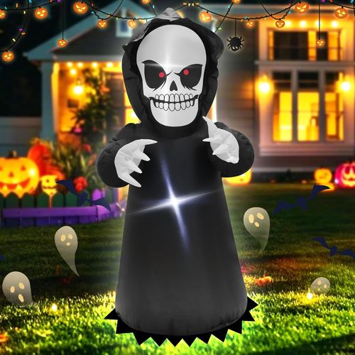 Decoración inflable de césped para fiesta de Halloween de 4 pies