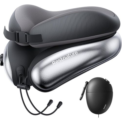 Almohada cervical para viajes, almohadas de viaje para aviones almohada cervical ajustable