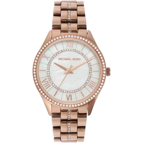 Michael Kors Mini Lauryn reloj para mujer de acero inoxidable
