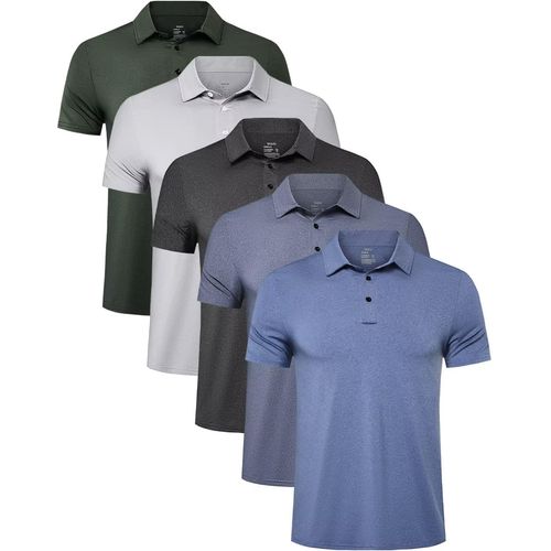 Camisas polo deportivas para hombre de secado rápido