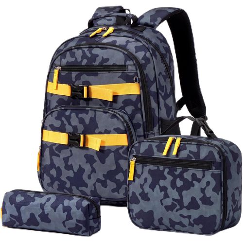Juego escolar de 3 piezas con mochila para portátil de 15,6″