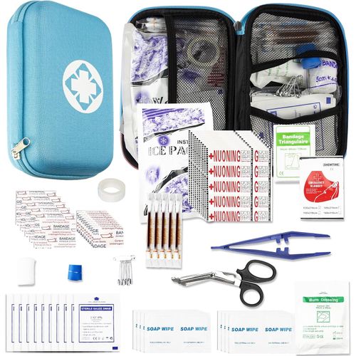 Kit de primeros auxilios 277PCS Car Home Camping Essentials Kit de