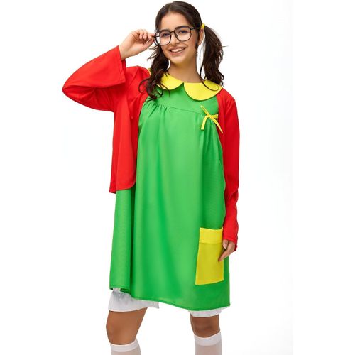 Disfraz de Halloween para mujer, conjunto de 6 piezas divertido y bonito