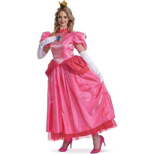 Disguise Women's Princess Peach Elevated Adult Costume