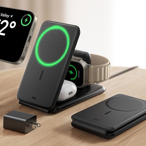 ESR 3 in 1 Wireless Charging Station, for Magsafe Charger Stand