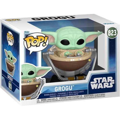 Funko Pop! Star Wars: Mandalorian & Grogu - Grogu en el cochecito