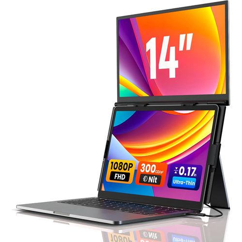 Extensor de pantalla para laptop de 14 pulgadas para portátiles de 13 a 17.3 pulgadas