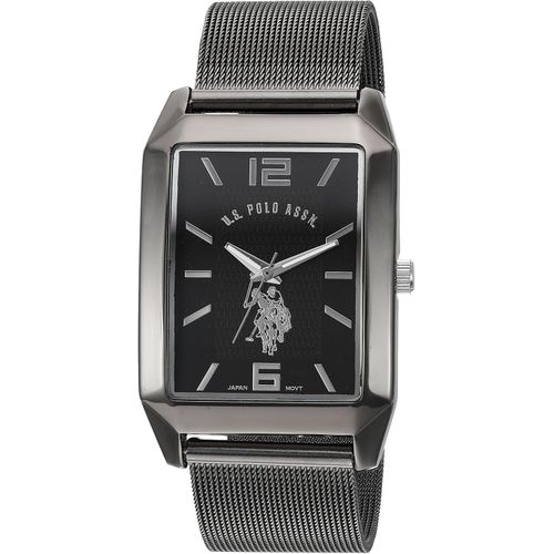 Accutime U.S. Polo Assn. Reloj clásico de cuarzo para hombre