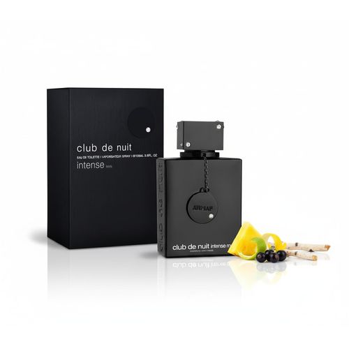 Eau de Toilette Club de Nuit Intense para hombre de Armaf, en caja, 3.6 oz