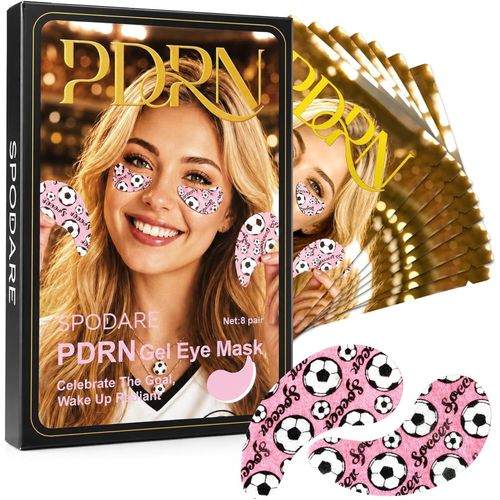 Mascarillas de colágeno para ojeras e hinchazón, 8 pares