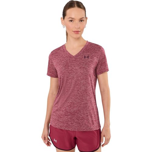 Camiseta Under Armour Tech Twist de manga corta y cuello en V para mujer