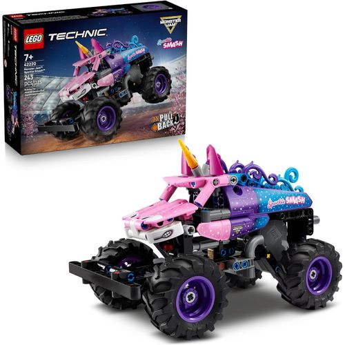 LEGO Technic Monster Jam Sparkle Smash 42220, 243 Piezas