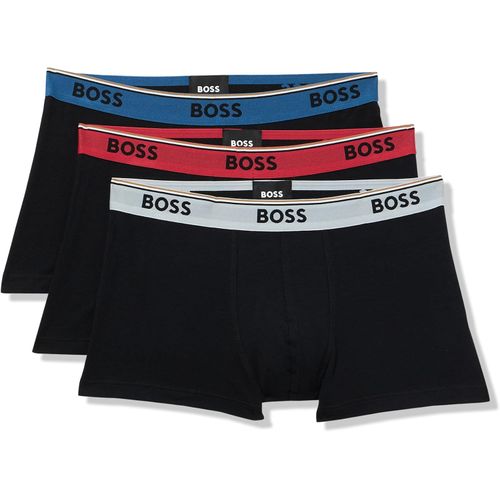 BOSS Paquete de 3 boxer con logotipo llamativo multicolor para hombre