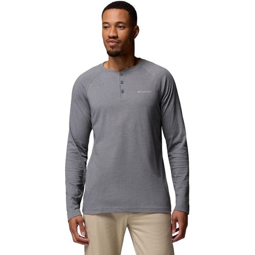 Columbia - Camiseta raglán para hombre Thistletown Hills Henley