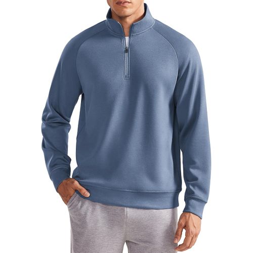 Sudadera Ligera para Hombre con Cremallera de 1/4