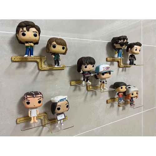 Paquete de 5 estantes organizadores de acrílico transparente para figuras Funko Pop
