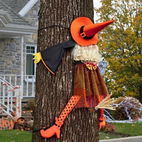 Decoración de Halloween para exteriores de 53 pulgadas de color