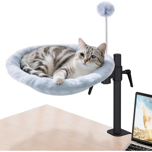 Hamaca Giratoria para Gatos con Altura Ajustable