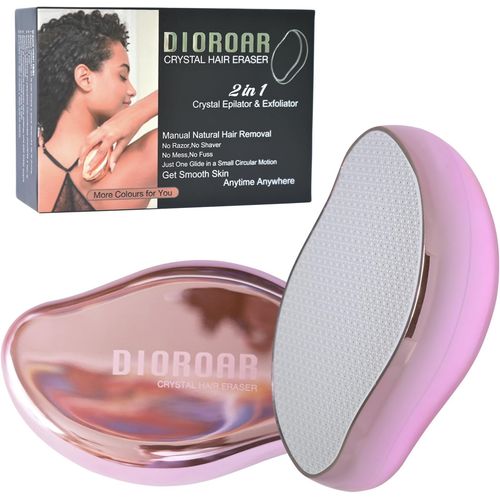 Removedor de pelo de cristal, depilación reutilizable sin dolor