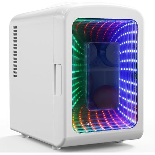 Mini Refrigerador Portátil de 4 L con Luz LED