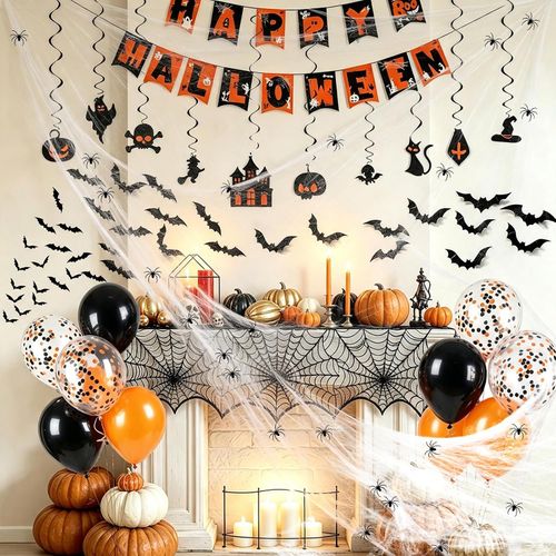 Juego de decoración de Halloween para interiores
