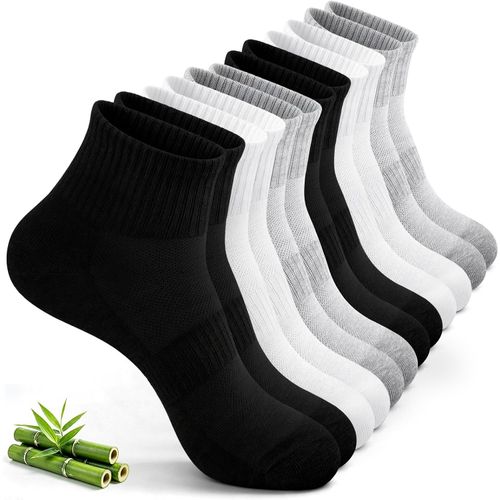 Calcetines para Mujer 6 Pares de Bambú Suaves y Transpirables