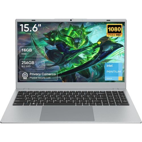 Portátil 15,6” Full HD 16 GB RAM 256 GB SSD Windows 11