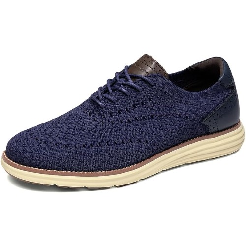 Bruno Marc tenis Oxford de malla ligeros para hombre - ¡CUPÓN!