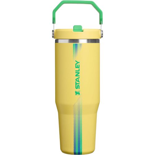 STANLEY IceFlow 2.0 - Vaso con pajilla abatible con asa, 30 onzas