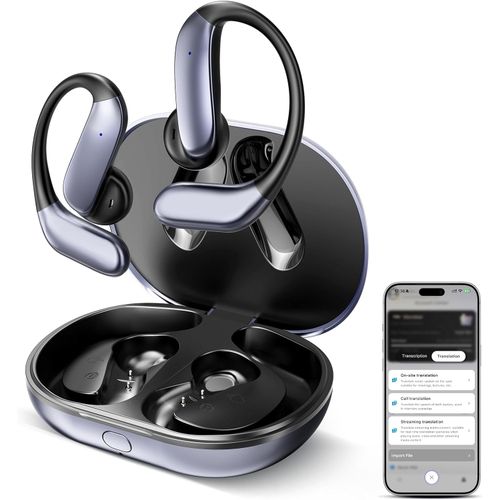 Auriculares de traducción AI: 170 idiomas y traductor instantáneo en tiempo real de 0.45s