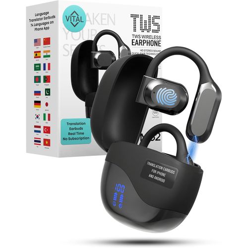 Auriculares de Traducción Vital en Tiempo Real a 74 Idiomas