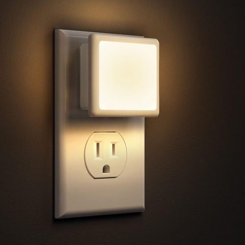 LED Pack 2 Luces Nocturnas 0,3 W con Sensor Automático