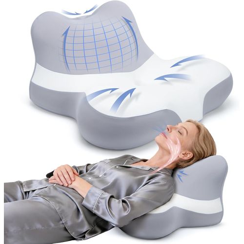 Almohada Cuña Viscoelástica 25,4 cm con Funda Lavable