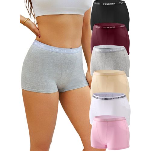 Ropa interior de algodón tipo boyshort
