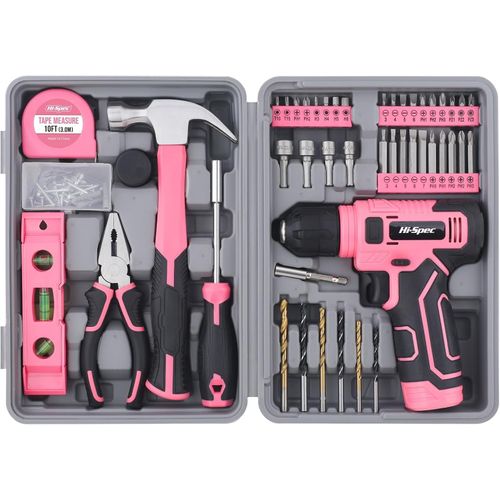 Juego de taladro inalámbrico de 8 V y kit de herramientas
