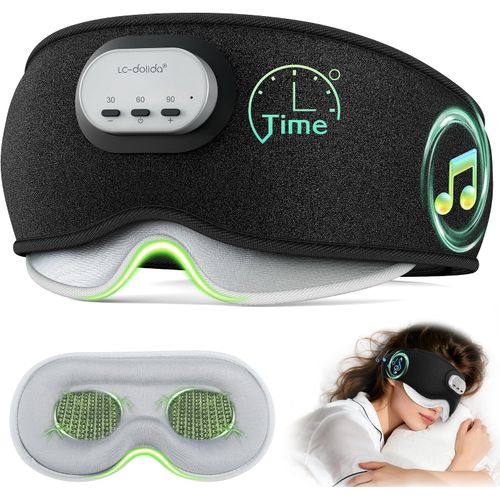 Máscara de ojos Bluetooth para dormir para mujeres/hombres