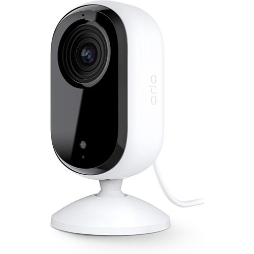 Arlo Essential Cámara Interior HD con Visión Nocturna y Audio de 2 Vías