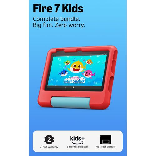 Amazon Fire 7 Kids Tablet Infantil de 16 GB con Funda y Control Parental