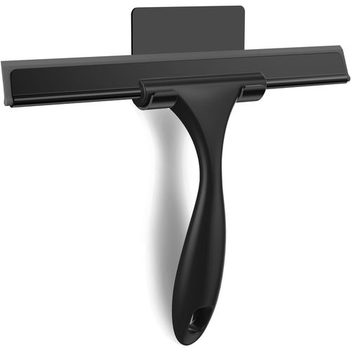 SetSail Escobilla de goma para puerta de vidrio de ducha de acero inoxidable